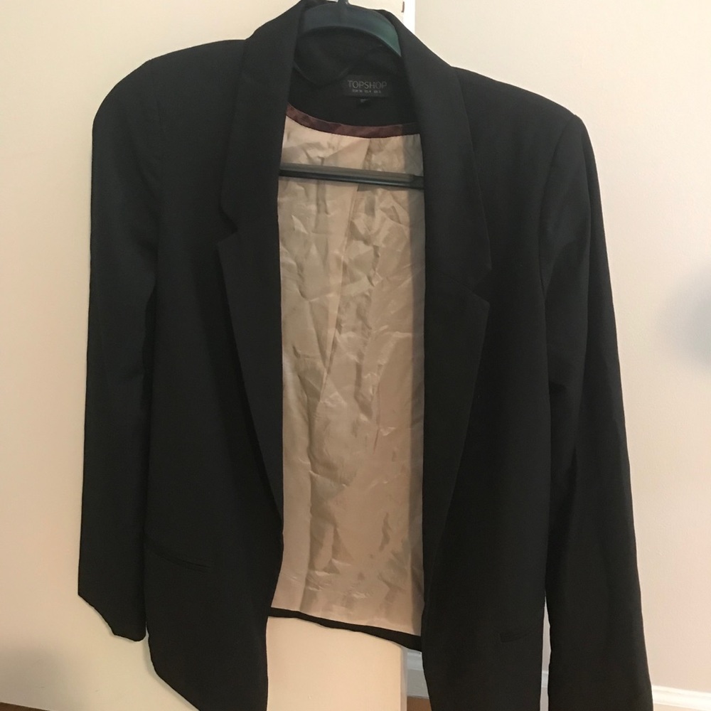 Black top shop blazer
